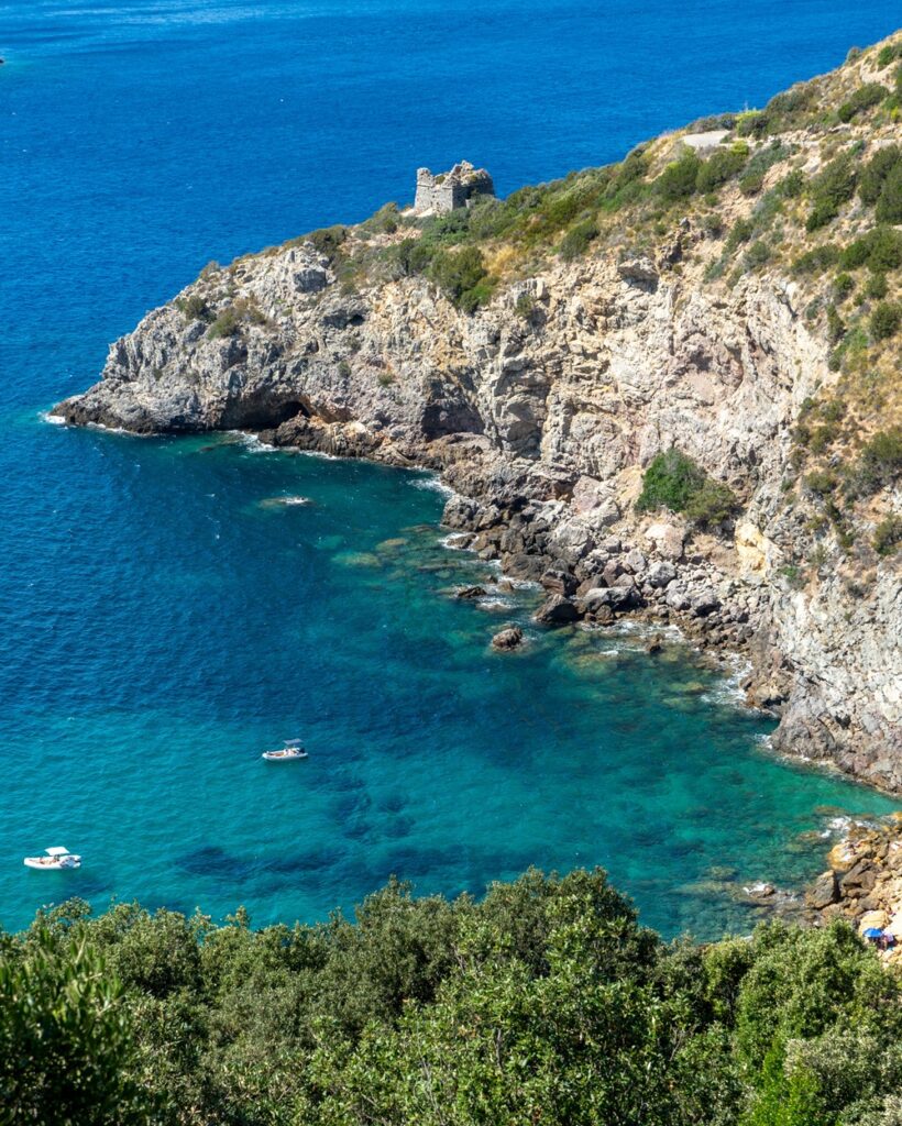 panorama Cala del Gesso Argentario
