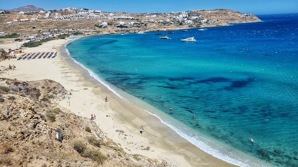 Mikonos spiaggia